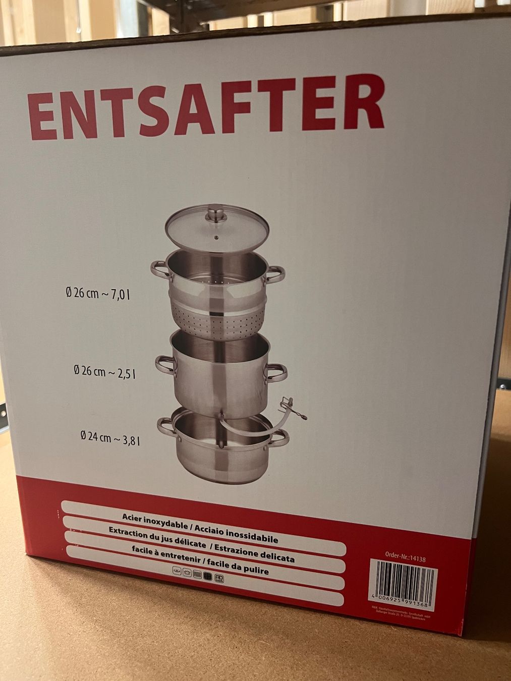 Küchengeräte: Dampfentsafter – Gebraucht aus Winterthur von Lare10 1