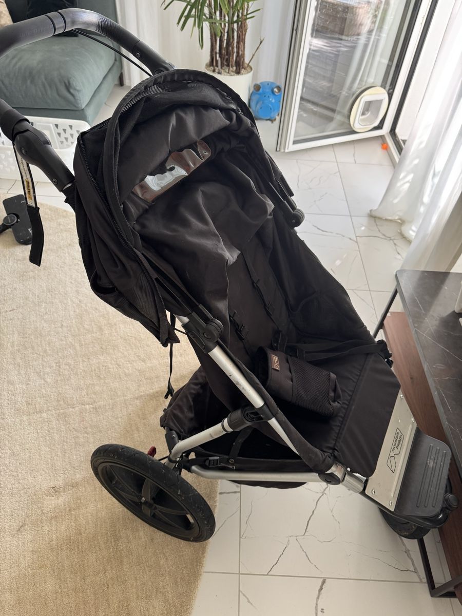 Kinderwagen Zubehör: Mountain Buggy Kinderwagen schwarz gebraucht – Gebraucht aus Seon von alexbahl77 2