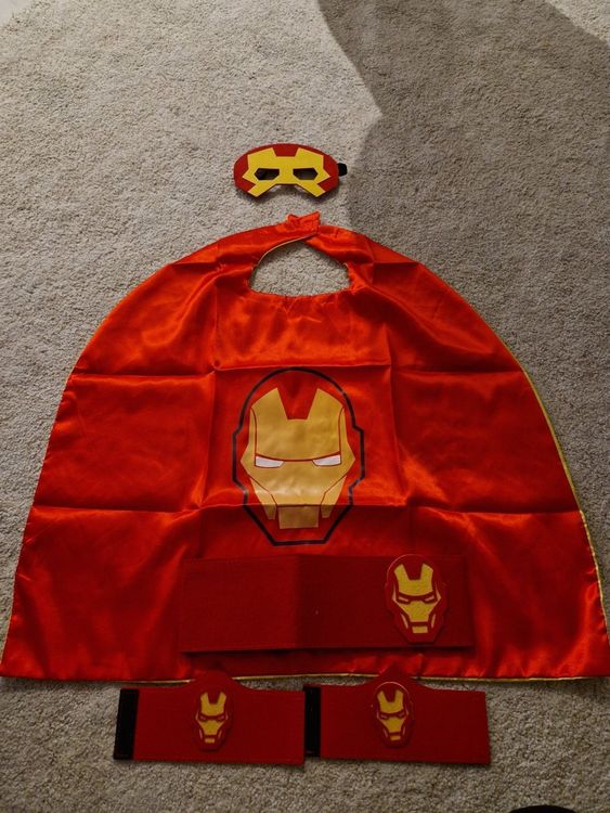 Rubie's Iron Man Classic Kinderkostüm - Offizielles Marvel Kostüm Mit Maske