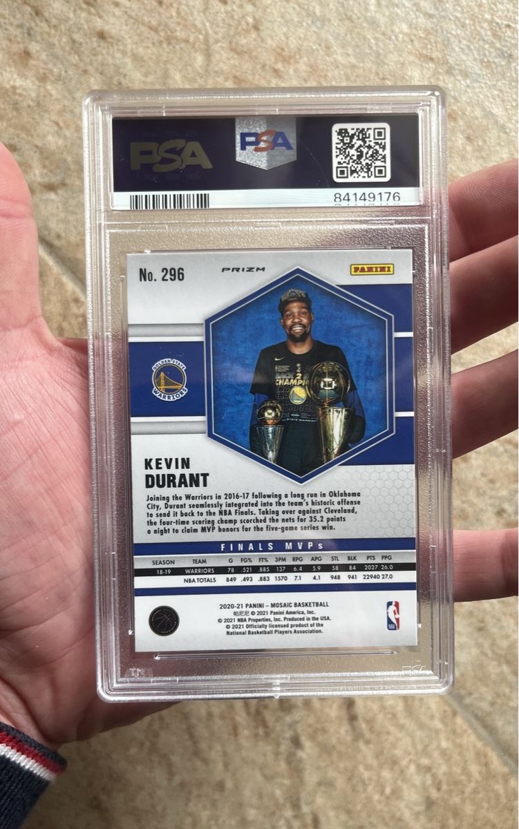 Nba Carte collezionabili: NBA Kevin Durant GOLD WAVE PSA 9 – Usato da Moudon venduto da AndreSR89 1