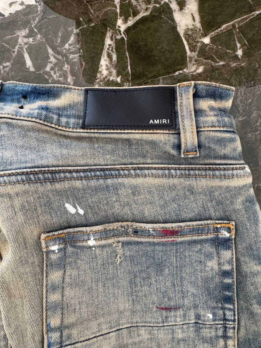 Amiri Jeans: Jeans slim Amiri – Nuovo (secondo la descrizione) da Genève venduto da kil_bxc8 4