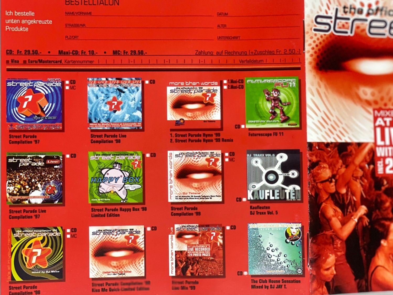 CDs: Street Parade '99 – D'occasion à Muri b. Bern par AdidasCollector 4