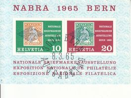 SBK W43 mit ET Bl. Nr. 6 von 1-20