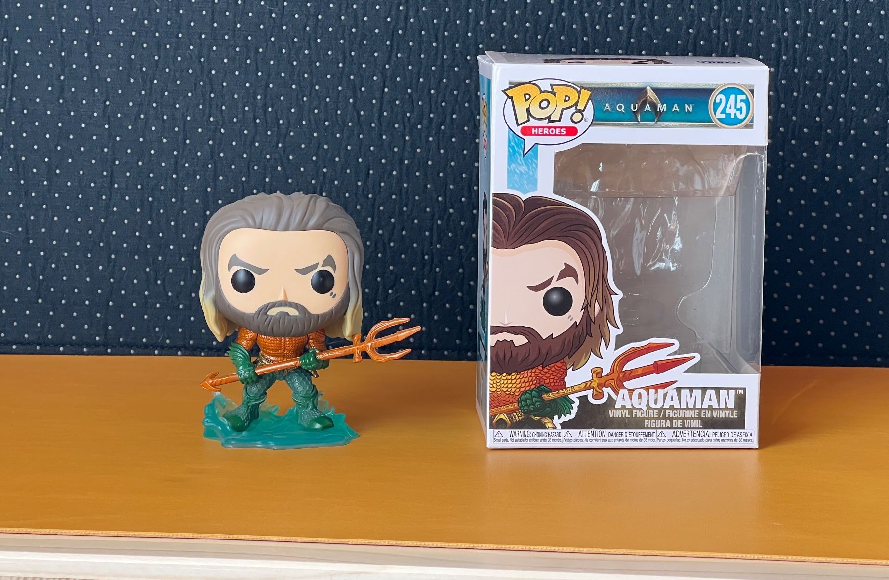 Funko Statuette: Funko Pop DC Comics Aquaman 245 – Usato da Boncourt venduto da pie_fvs9 1