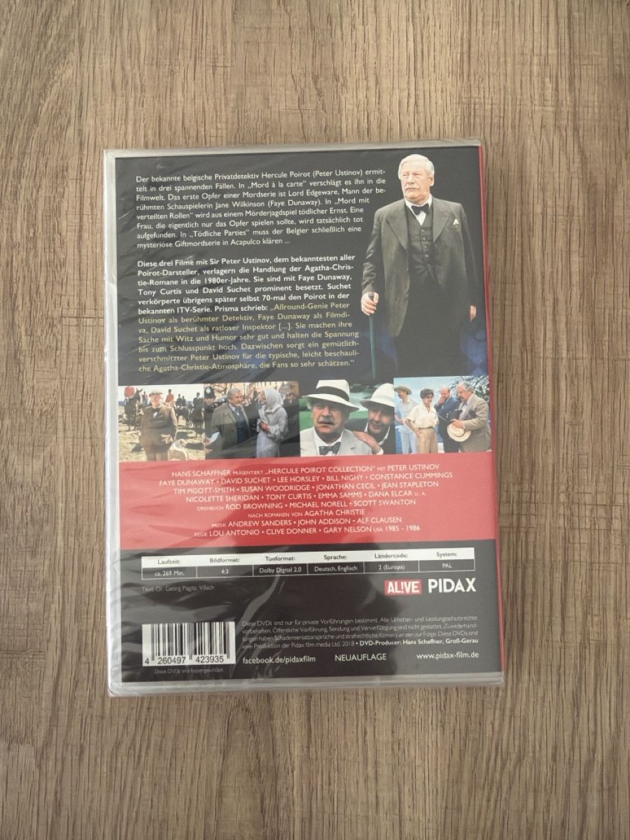 Tutti i DVDs: Hercule Poirot Collection DVD Neu&Ovp – Nuovo e nell'imballaggio originale da Hagendorn venduto da masterchieff 1