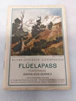 Flüelapass Schweizerische Alpenpost 1935