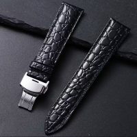 Bracelet de montre en cuir de veau souple 20 mm  unisex