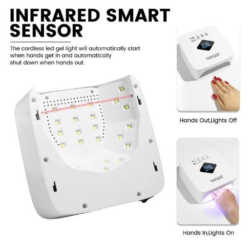 Lampade: Pro LED-Nagellampe – Nuovo e nell'imballaggio originale da Geneve venduto da Titi2008 7