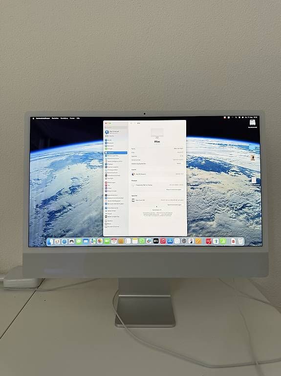 【良品】 iMac 2021 M1 Retina 8GB SSD 512GB Apple iMac 2021 M1 24'' 512GB 8GB RAM (Gebraucht) in Basel für CHF