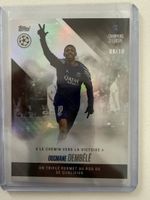 Ousmane Dembélé Topps Champions d’europe Karte 08/10