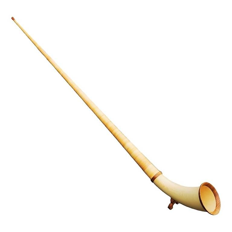 Strumenti musicali: Cor des alpes / Alphorn – Usato da Lavey-Village venduto da Morisod.O 2