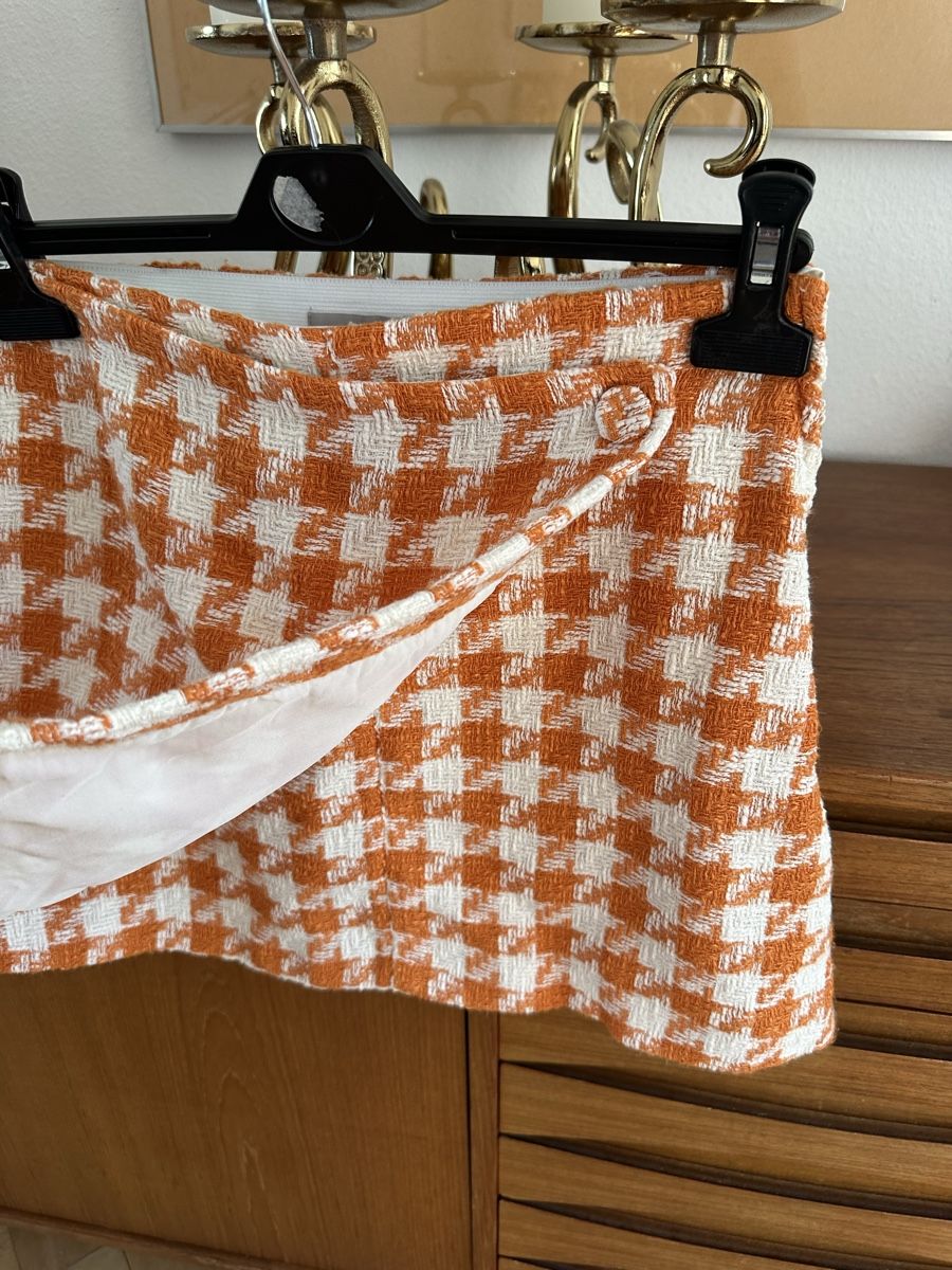 H&M Gonne: Minirock Herbst Hahnentrittmuster – Usato da Zürich venduto da PuraVida111 3