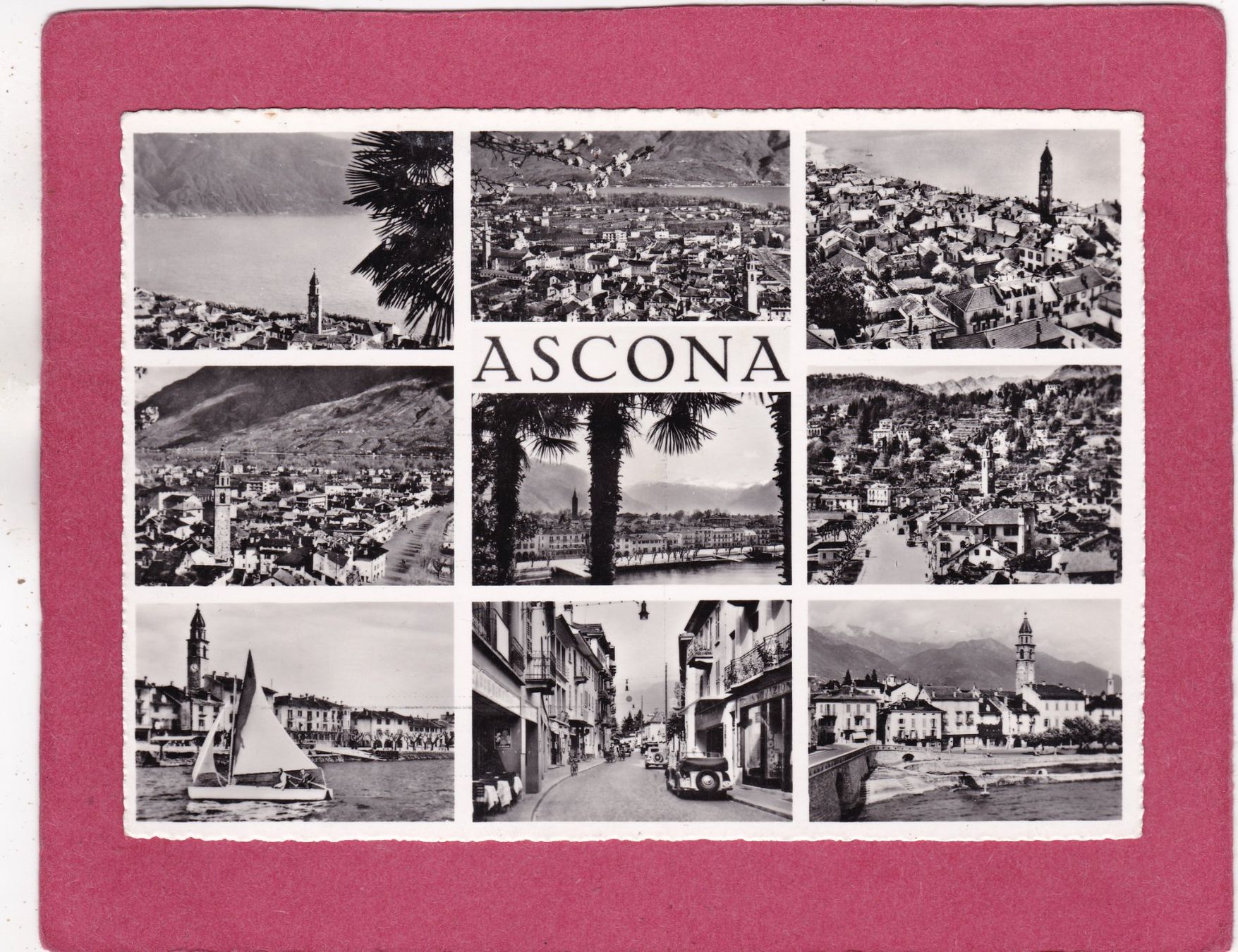 Ansichtskarten: Ascona – Gebraucht aus Herisau von Lisegrat2008