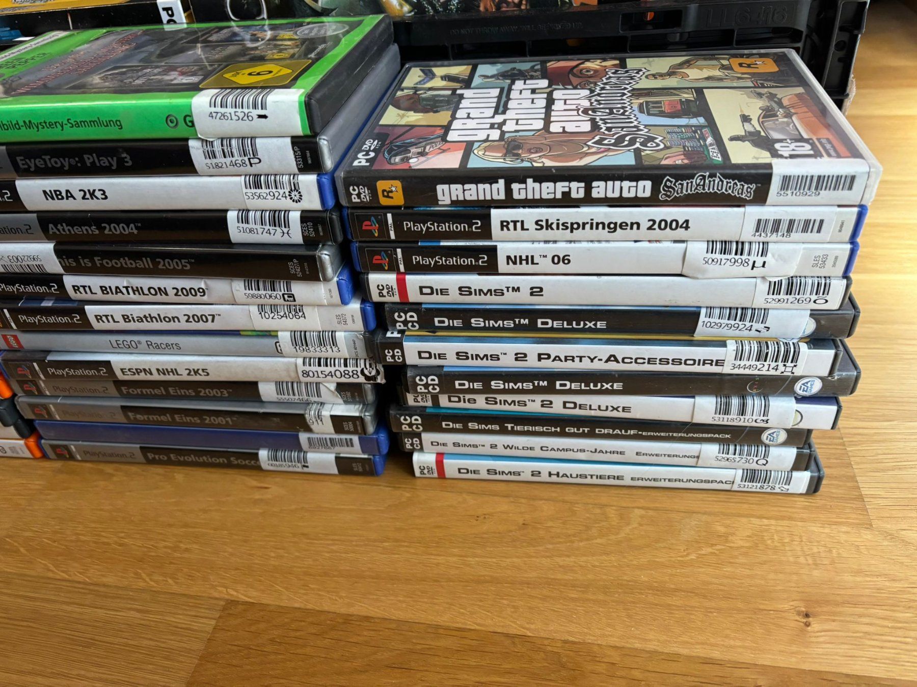 Giochi: Leerhüllen PS2/PC/Wii ca. 87 Stück – Usato da Herisau venduto da Seyashop1 2
