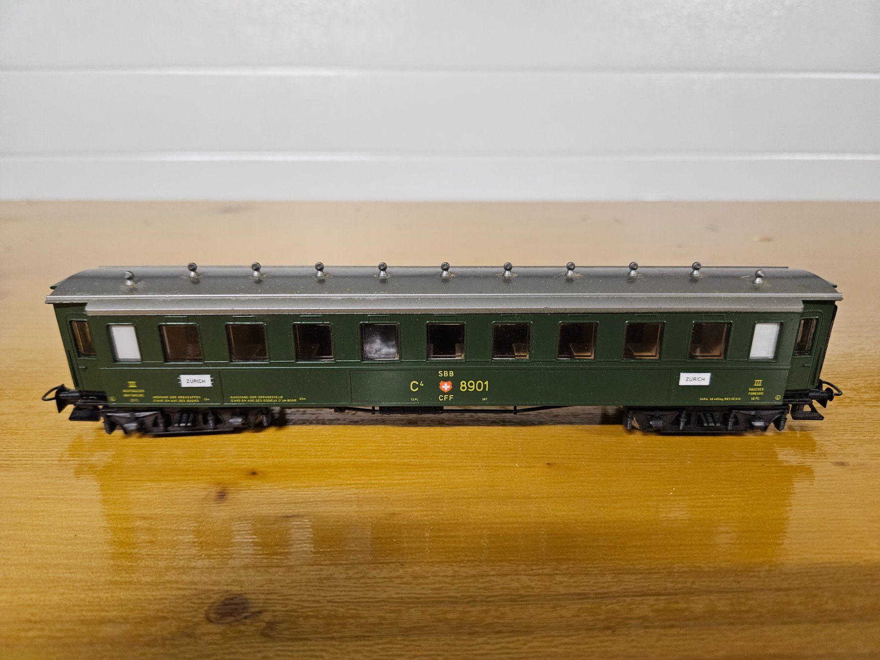 Modelleisenbahnen: Personenwagen SBB, H0 – Gebraucht aus Neuendorf von