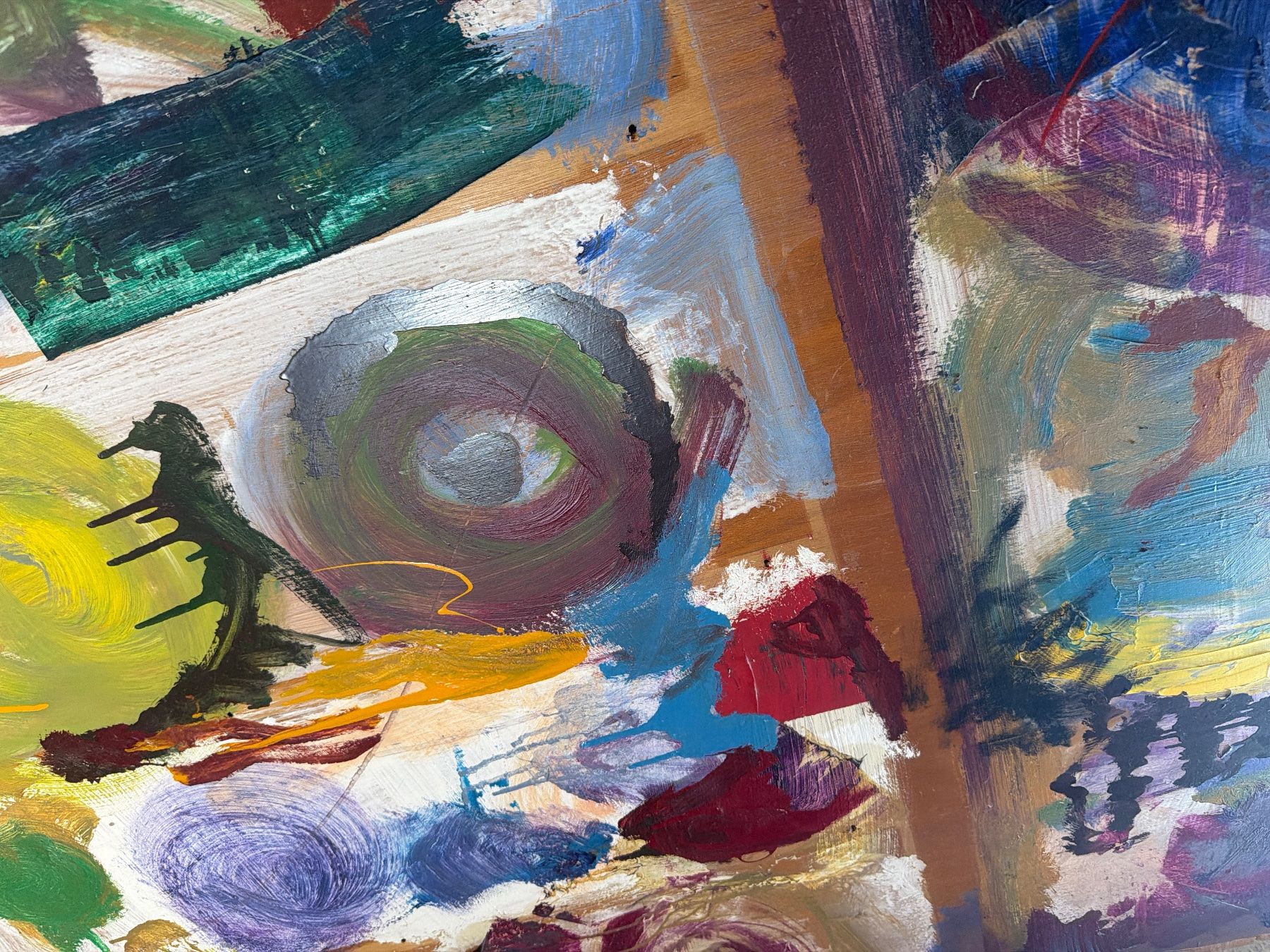 Gemälde: Originalwerk von Jean Tinguely – Gebraucht aus Zürich von A255949 2