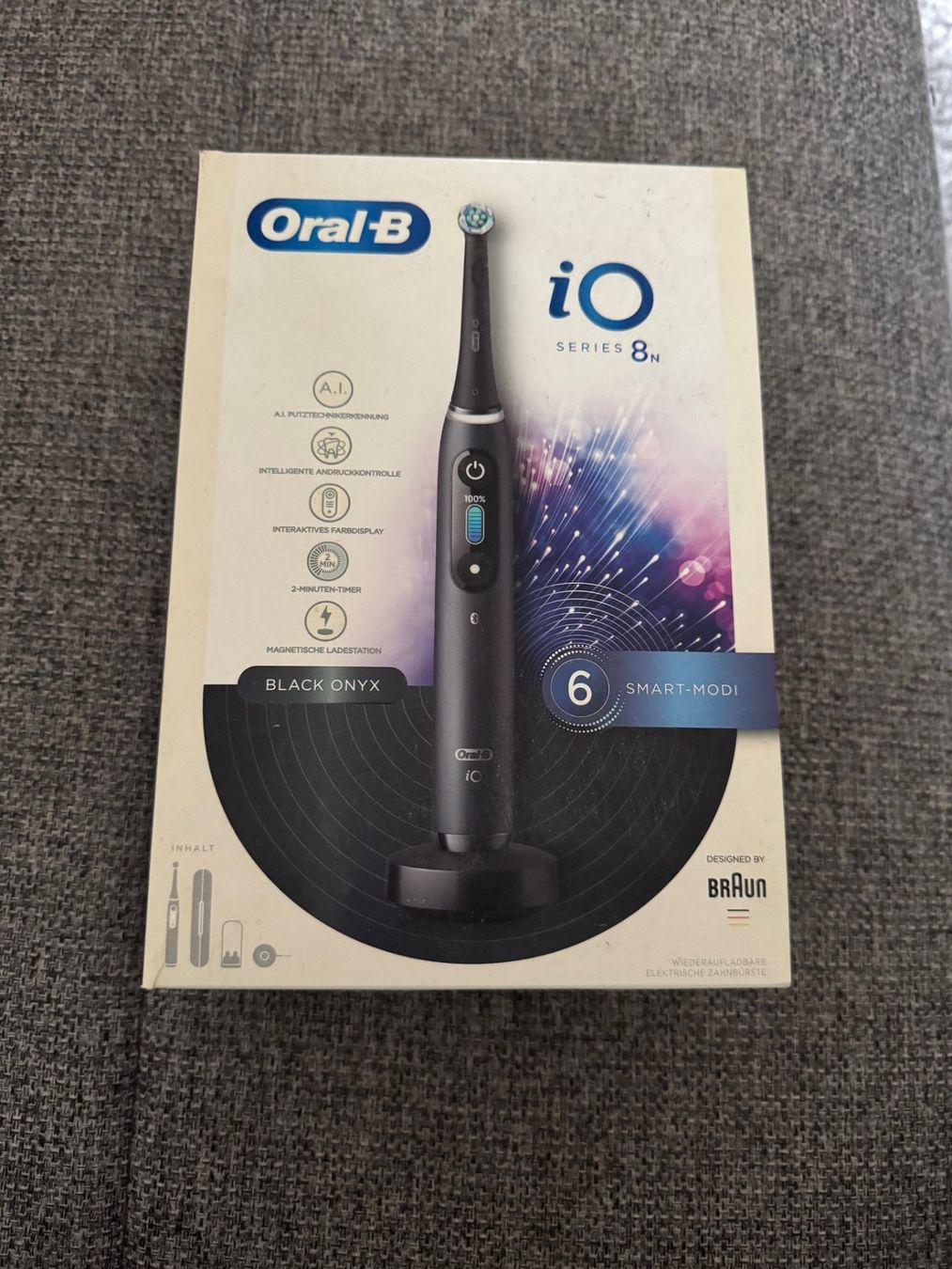 Oral B Cura dei denti: Oral-B iO Series 8 Black Onyx – Usato da Neuenhof venduto da H.mot