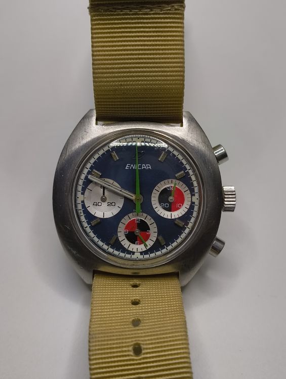 Montre Chronographe Vintage Mécanique - Sans Marque, Style Rétro, Pour Homme Ou Femme