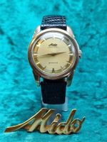 MIDO MULTIFORT powerwind SUPERAUTOMATIC Goldhaube, ca. 1950e