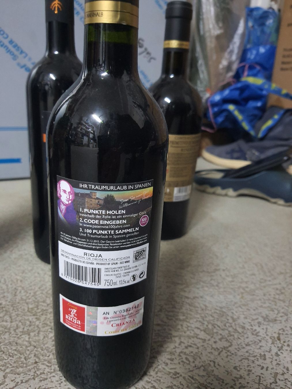 Rioja Vino: 2011 Federico Paternina Rioja Reserva – Nuovo e nell'imballaggio originale da Flawil venduto da rcnkr 1