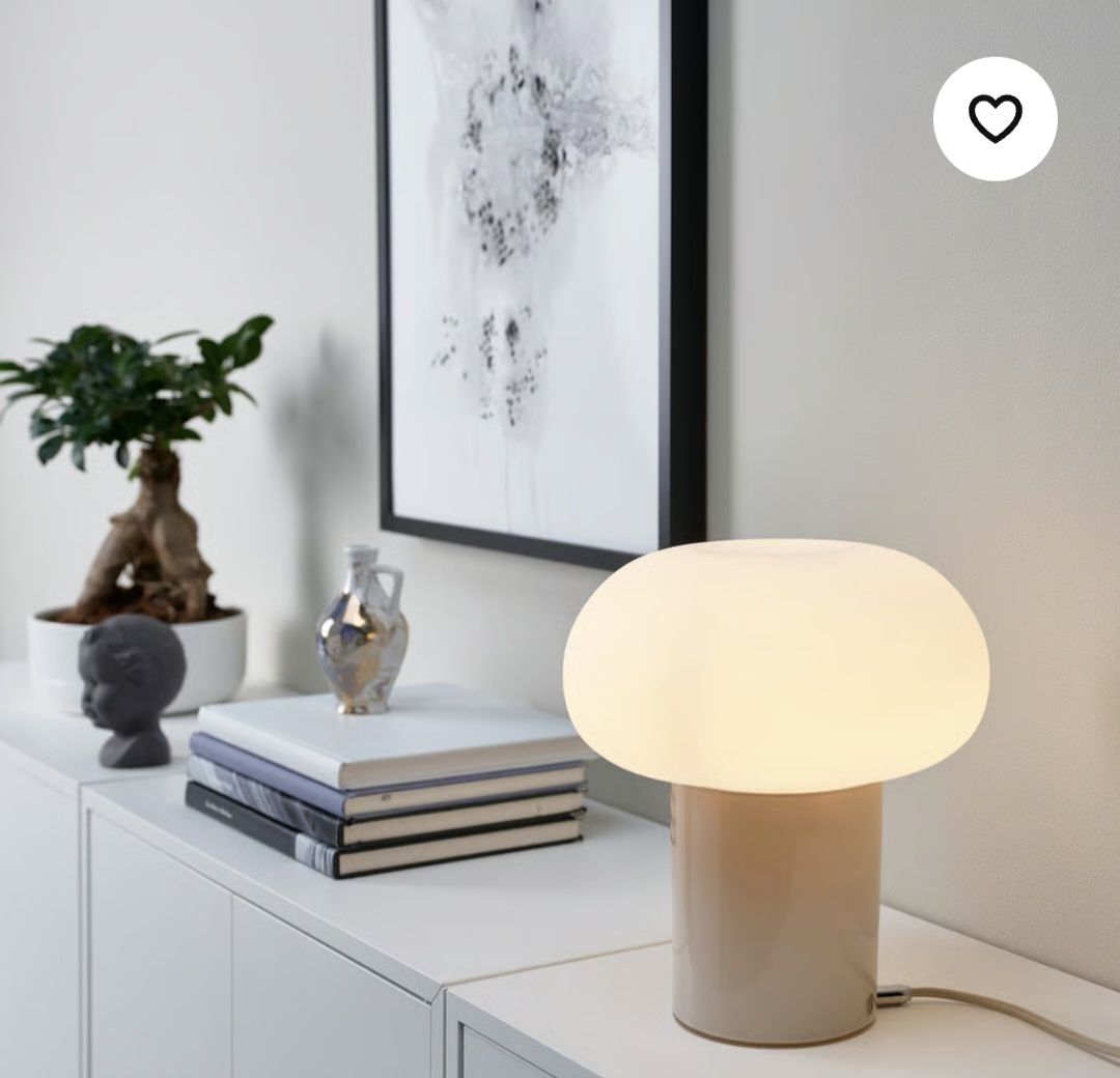 Ikea Lampade: IKEA Dejsa Tischlampe beige / opalweiss – Usato da Niederhelfenschwil venduto da usa001 2