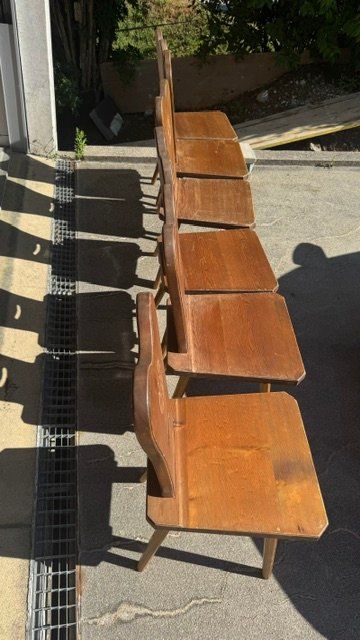 Chaises: 2 SEDIA ENGADINA ANNI 60 – D'occasion à Davesco-Soragno par kappas 3
