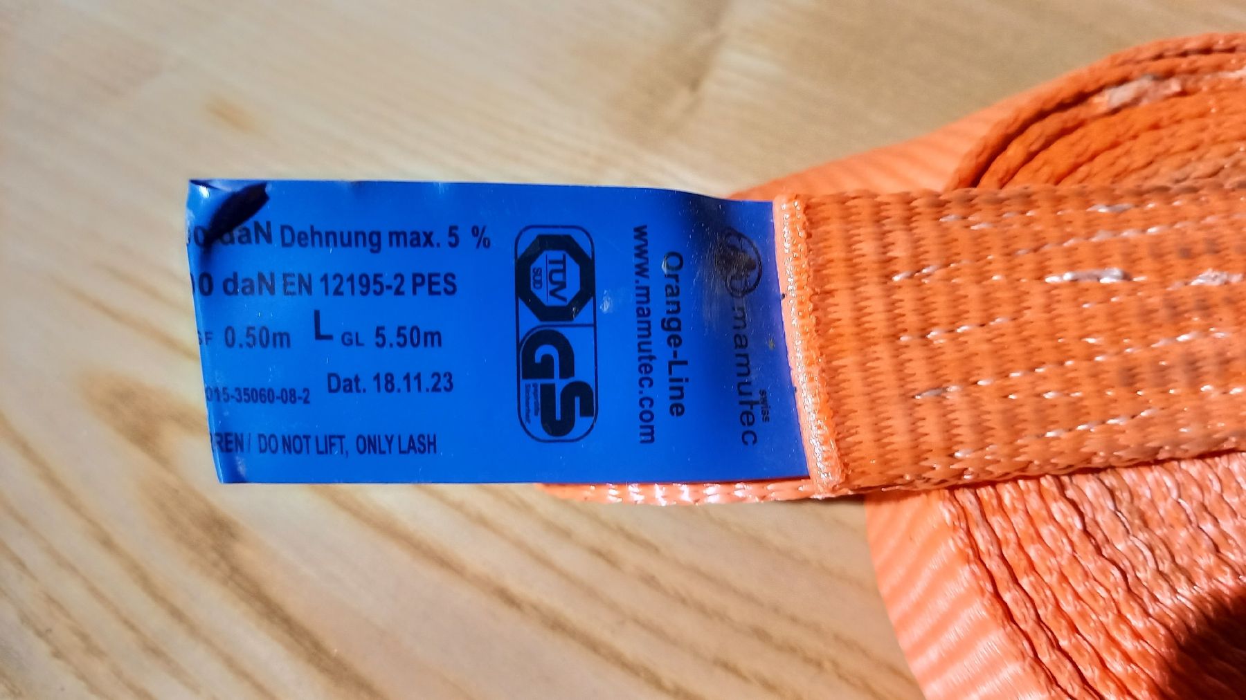 Bindegeräte: grossesSpannset Spanngurt Orange-Line 6m – Gebraucht aus St. Gallen von Bir_Rer 2