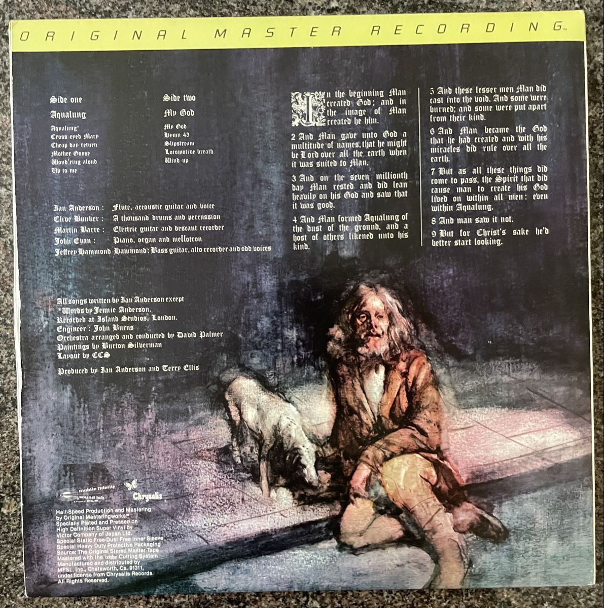 Dischi in vinile: Jethro Tull - Aqualung - MFSL Vinyl LP – Usato da Olten venduto da Bluespapst 2