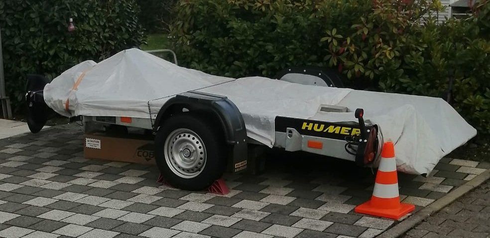 Rimorchi: Motorrad Anhänger Humer Liftomat – Usato da Zweidlen venduto da bassersdorf06 3