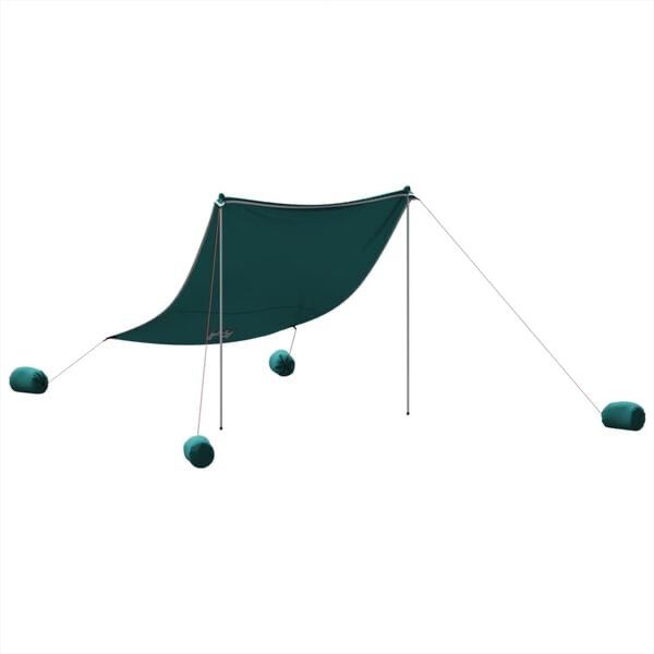 Ombrelloni: Auvent de plage avec ancres de sable vert 214x236 cm  – Nuovo e nell'imballaggio originale da Palézieux venduto da bantouklan1