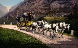 Postkutsche "Schweizer Gebirgspost"