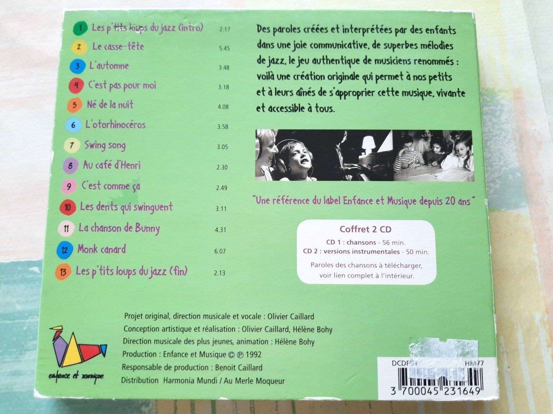 CDs: Cd Les petits loups du Jazz – D'occasion à Pully par bro_n52j 1