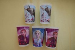 5 Frozenbecher zum Basteln (Elsa)