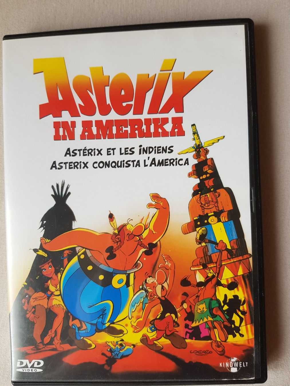 Alle DVDs: Asterix in America DVD - Kinder Schokolade Edition – Gebraucht aus thun von lucky_manxy