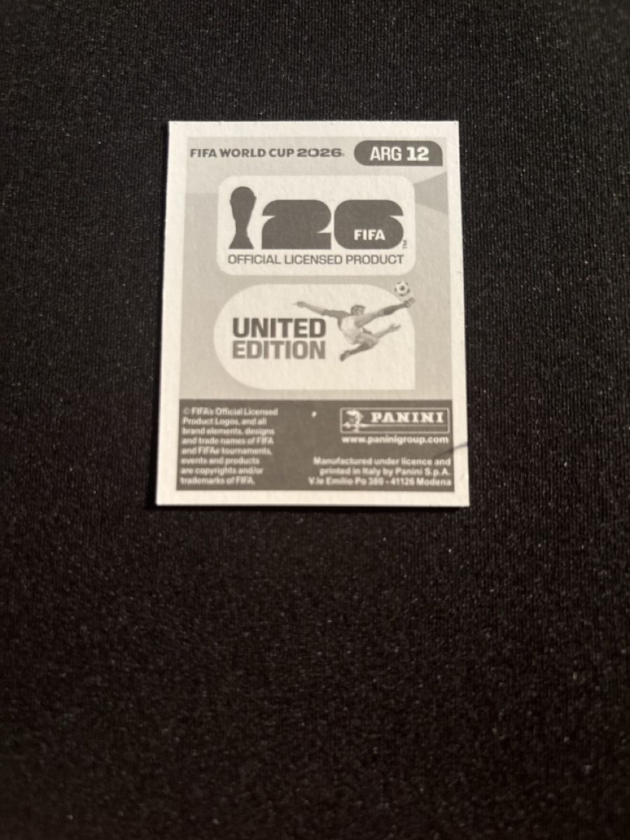Panini Carte collezionabili: Panini - WM 2026 - Leandro Paredes - ARG 12 – Usato da Kaiseraugst venduto da Baum_12 1