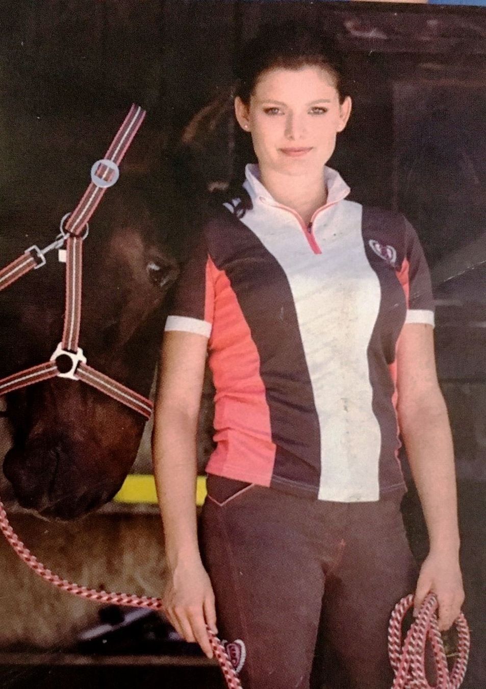Magliette Polo: Reit-Damen-Polo-T.Shirt M + L – Nuovo e nell'imballaggio originale da St. Gallen venduto da schnaeppchen-preise 2