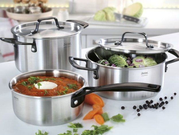 Pfannen: Spring Topf-Set 5-tlg. Gourmet schwarz – Neu und originalverpackt aus Kägiswil von nick333 1