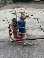 Gloor Schweissgerat mit Gasflaschen und Zubehoer