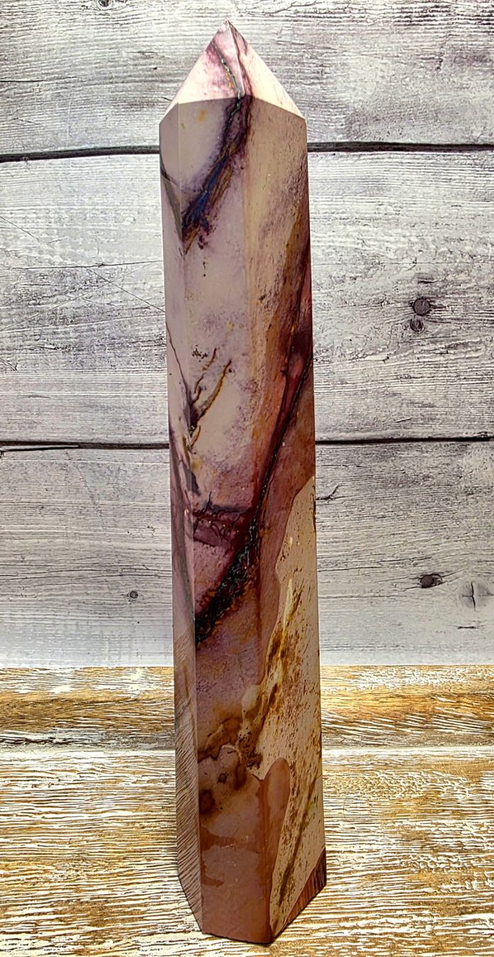 Minerali & Pietre curative: Toller Mookait Obelisk 568g – Nuovo (secondo la descrizione) da Matzingen venduto da Shay_Crystalz 1