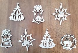 Original Erzgebirgisches Handwerk: Fenster- oder Baumschmuck