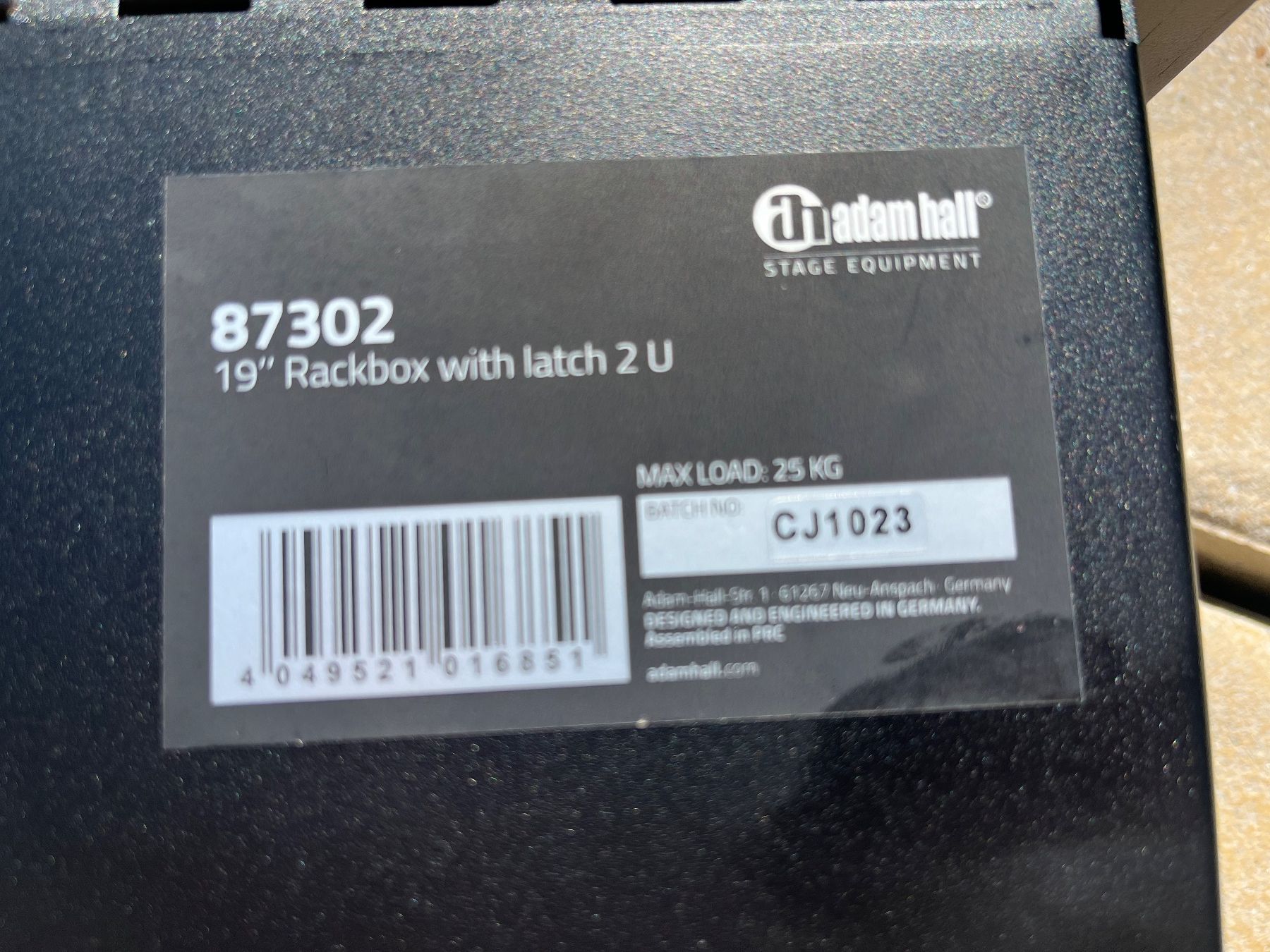 Altri accessori: Adam Hall 87302 Rackbox 2U – Nuovo e nell'imballaggio originale da Kerzers venduto da ptit-vivy 3