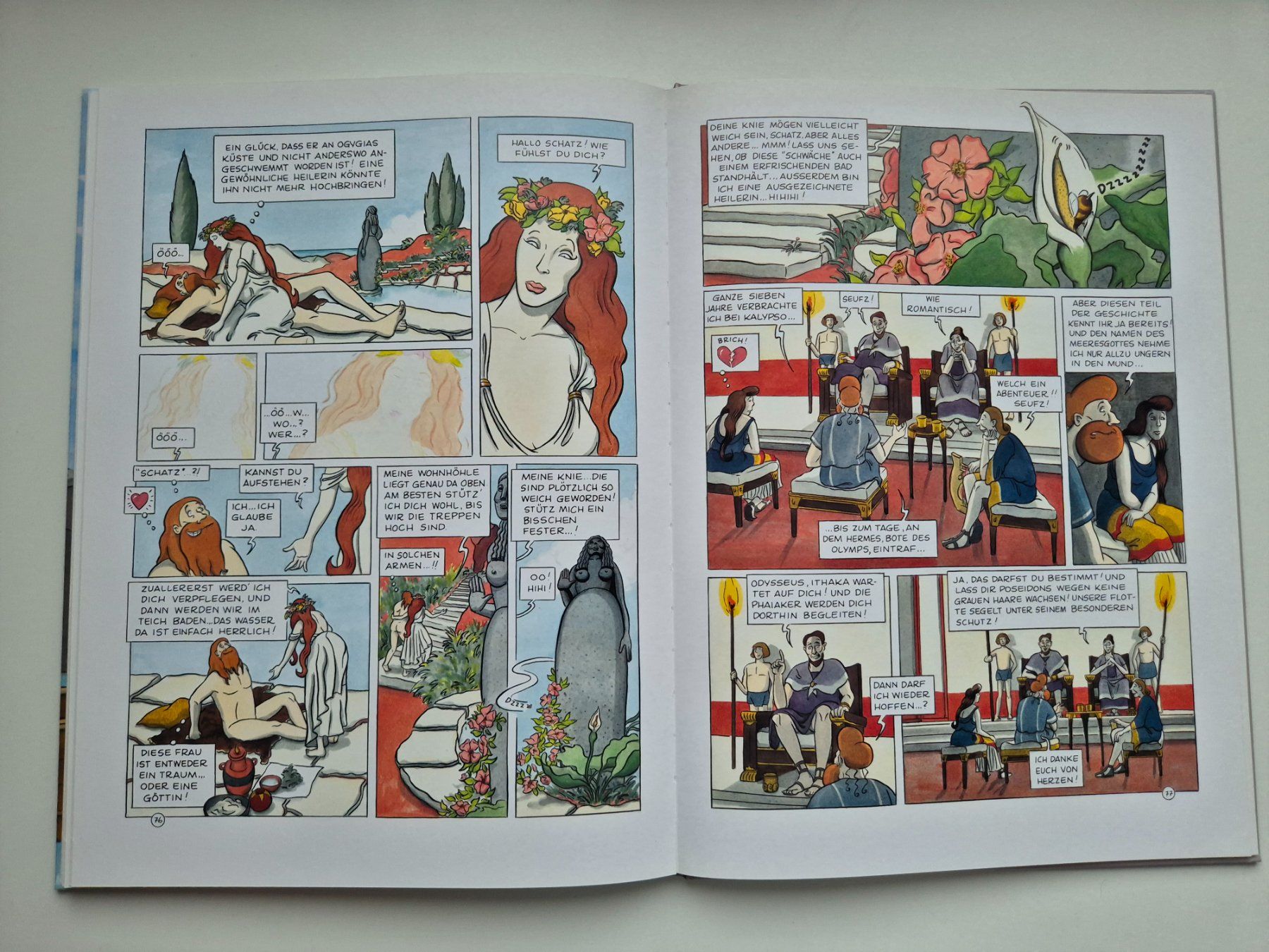 Comics: Die Abenteuer des ODYSSEUS      Comic Buch – Neu (gemäss Beschreibung) aus Niederweningen von Obson 8