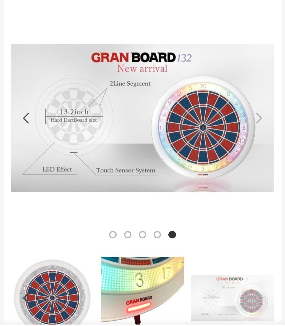Giochi: GRANBOARD 132 SMARTBOARD ONLINE & BLUETOOTH 5.0 – Nuovo (secondo la descrizione) da Melano venduto da emm_m2jq 5