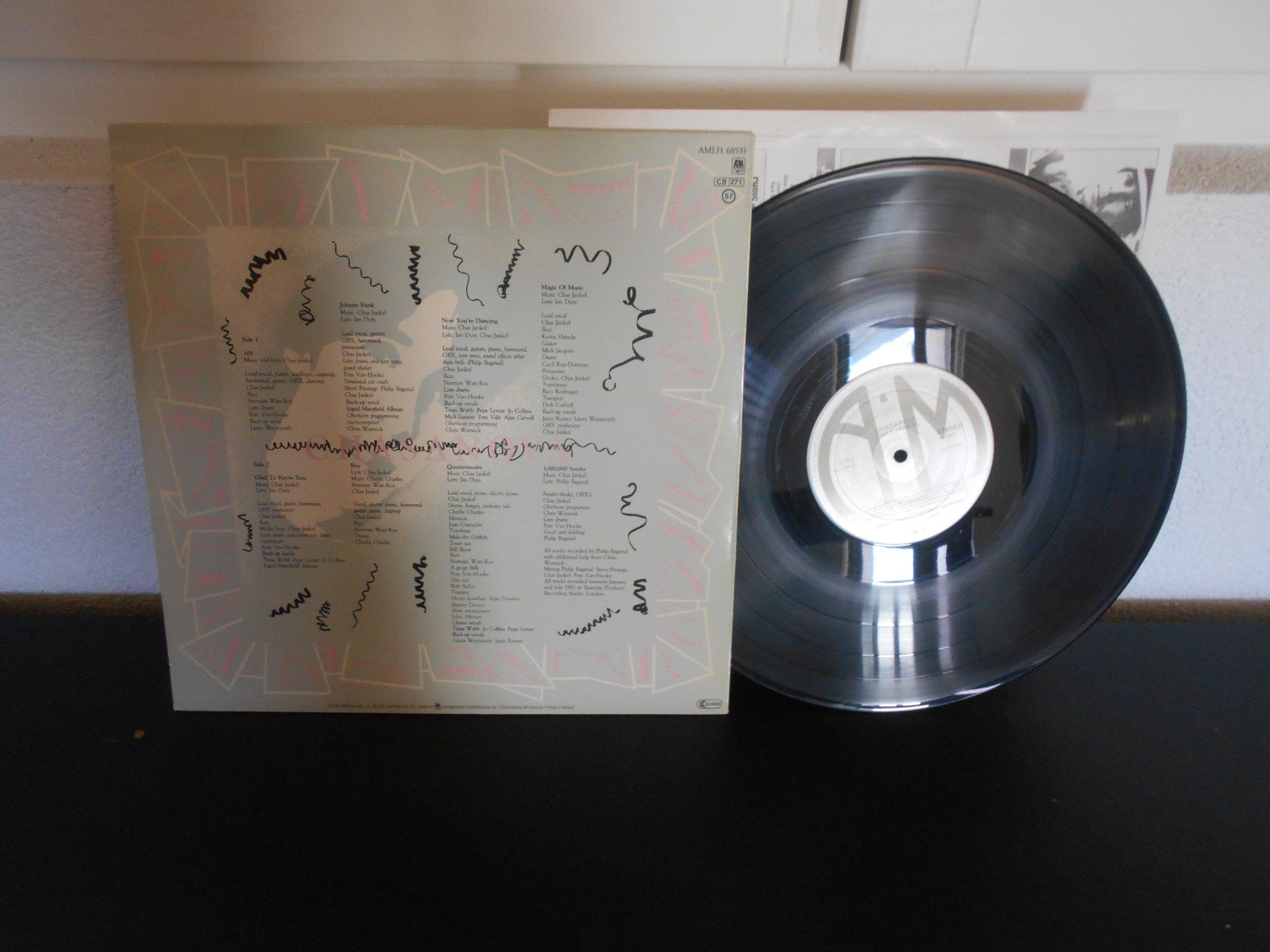 Dischi in vinile: Chas Jankel – Chasanova / 1981 – Usato da Aarberg venduto da witchhunter01 1