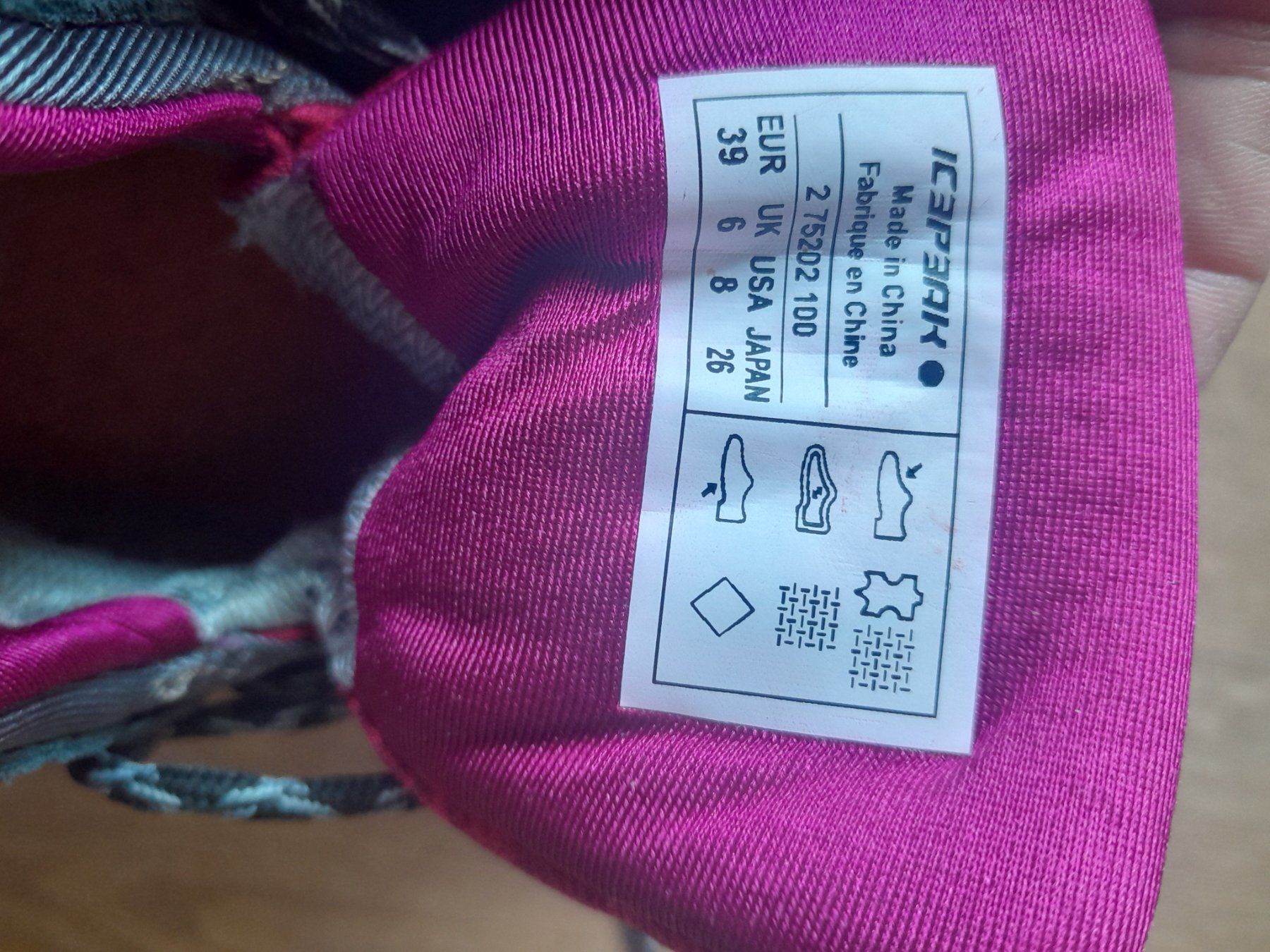 Icepeak Scarpe da donna: Icepeak Wanderschuhe Damen 39 – Nuovo (secondo la descrizione) da Ostermundigen venduto da Mar_67yy 4
