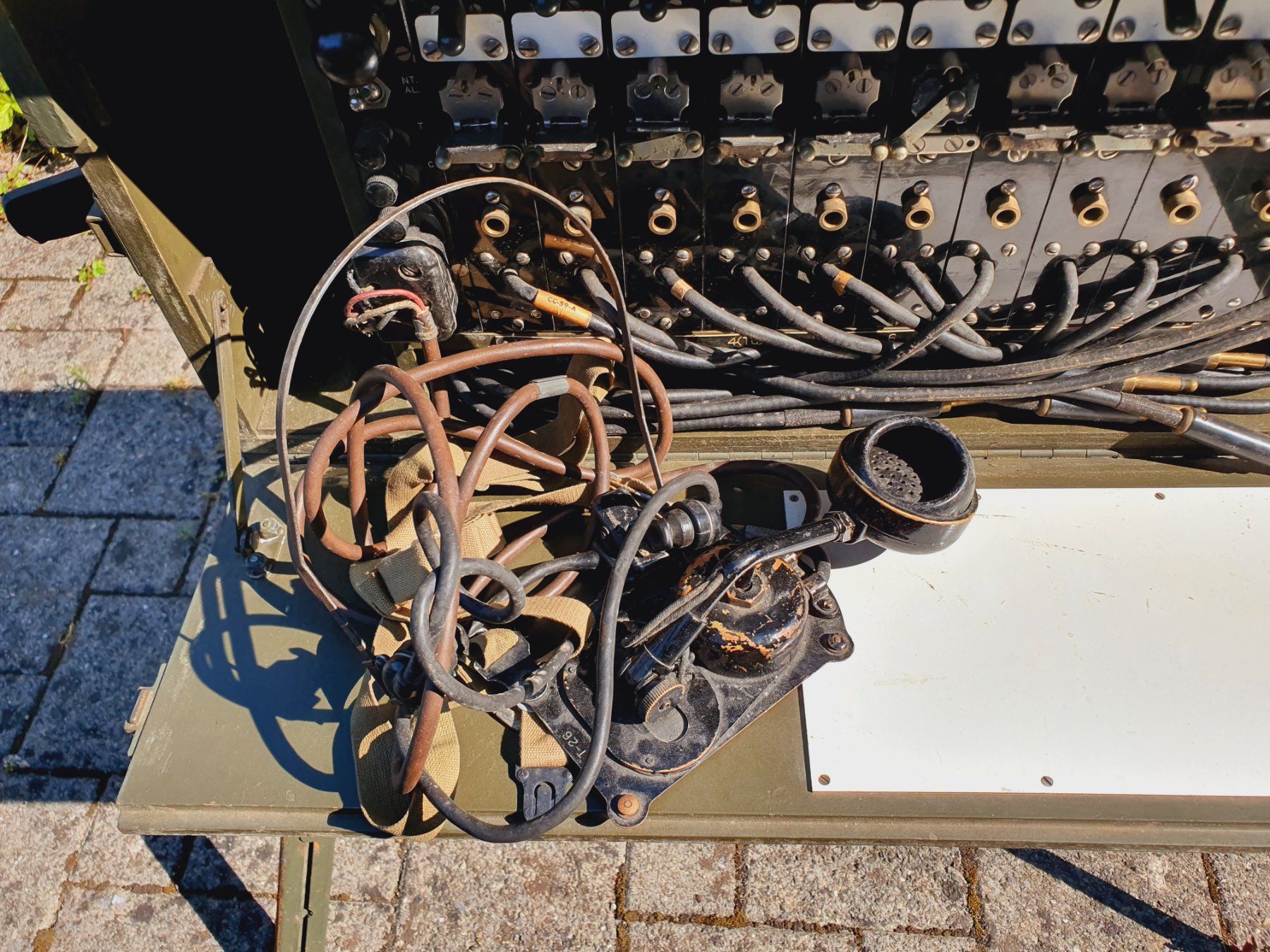 Telefone: Telefonstation / Switchboard BD 72 Signal Corps US Army WW2 – Gebraucht aus Stans von Way 2