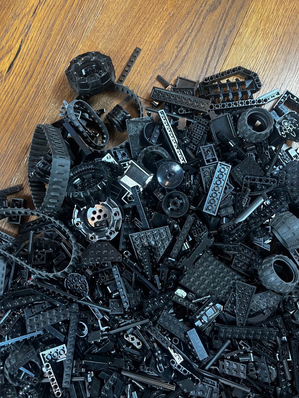 Lego Giocattoli: Lego 1kg Diverse schwarze Teile – Usato da lindau venduto da Technick 4