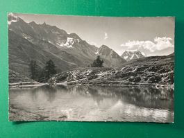 Vallon d'Arolla, le lac bleu de Louché