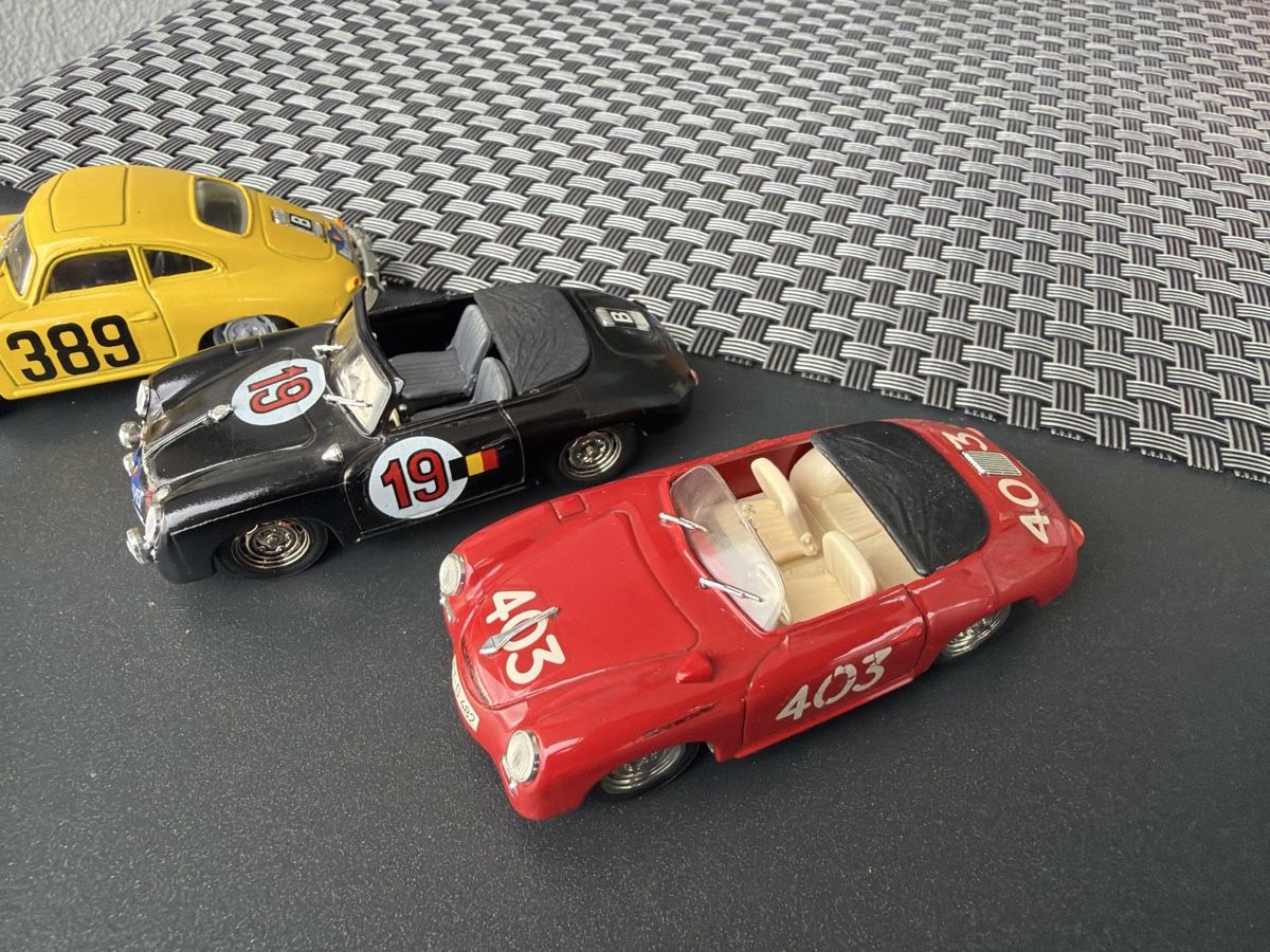 Brumm Modellini d'auto: 3x Porsche 356 - 1/43 - Brumm – Usato da Wolfwil venduto da Rolex1 1
