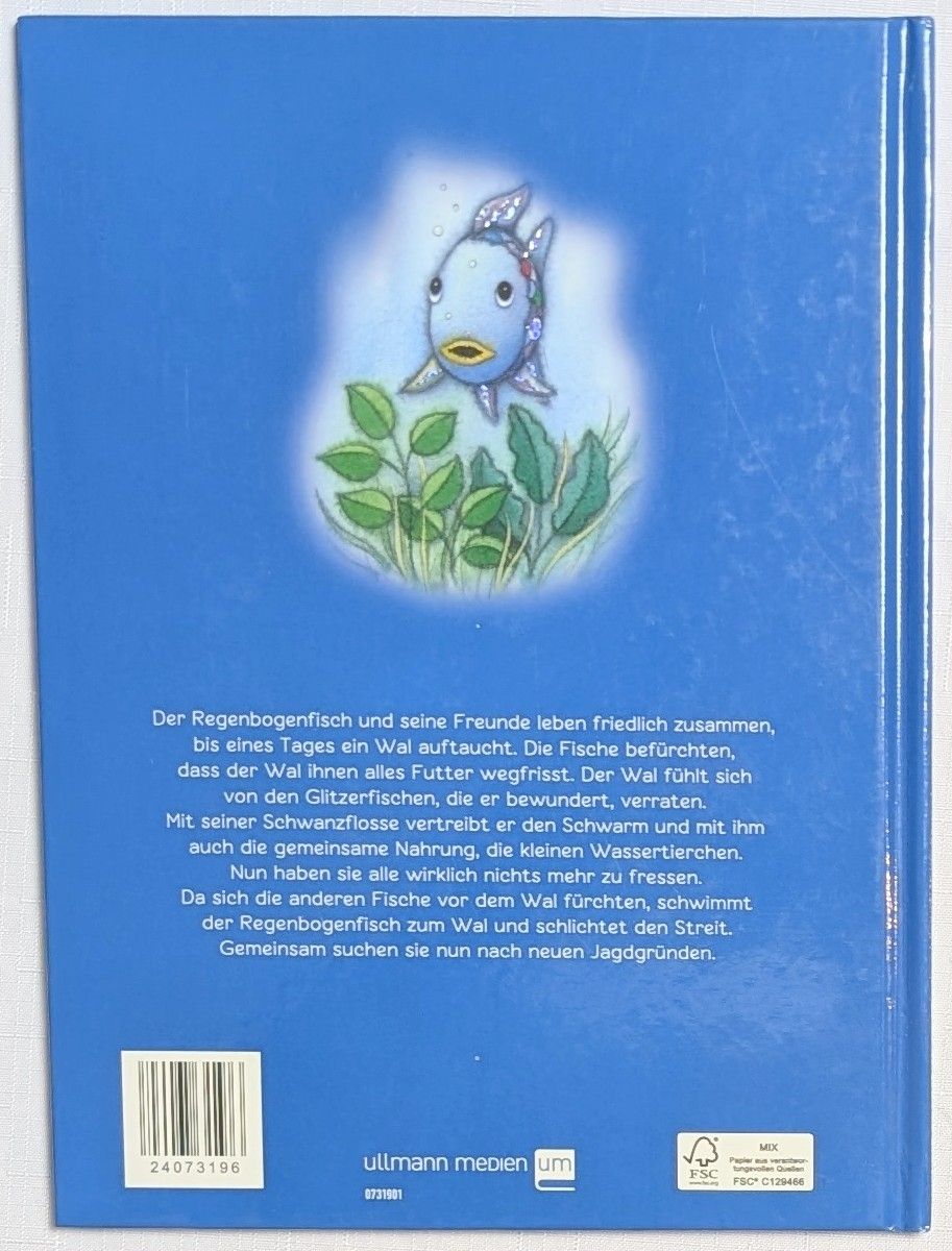 Libri: Der Regenbogenfisch stiftet Frieden - Marcus Pfister – Nuovo (secondo la descrizione) da Wängi venduto da ABIZONE-86 1